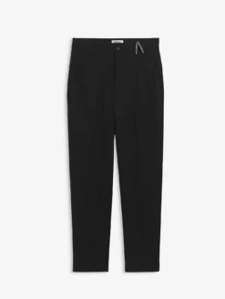 Aigle by Setchu pantalon de tailleur taille haute en laine mélangée - Noir