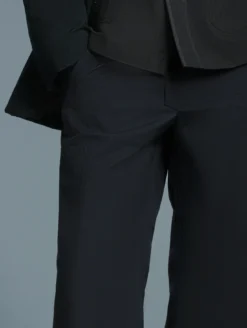 Aigle by Setchu pantalon léger taille haute déperlant - Noir