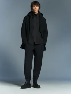 Aigle by Setchu pantalon léger taille haute déperlant - Noir