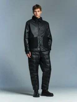 Aigle by Setchu pantalon taille mi-haute matelassé - Noir