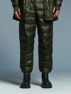 Aigle by Setchu pantalon taille mi-haute matelassé - Kaki