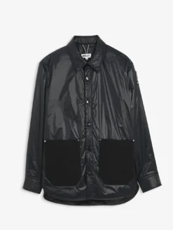 Aigle by Setchu surchemise légère matelassée - Noir