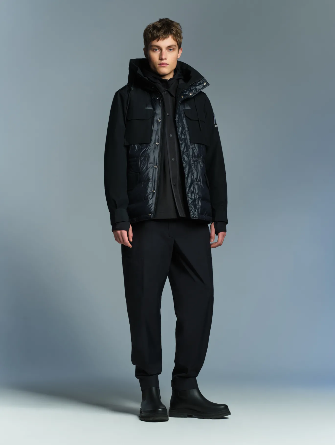 Aigle by Setchu veste 4-en-1 déperlante - Noir