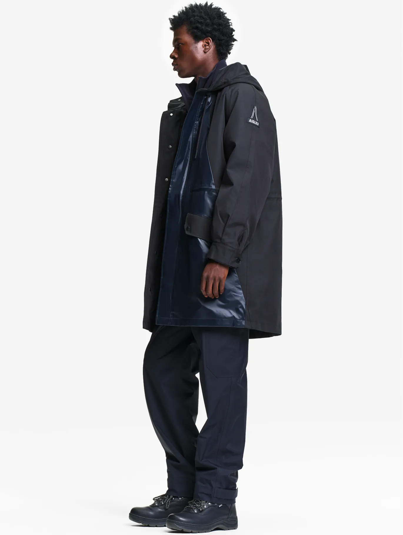 Aigle by Setchu veste mixte 3 en 1 - Noir