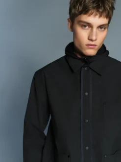 Aigle by Setchu veste workwear mixte déperlante - Noir