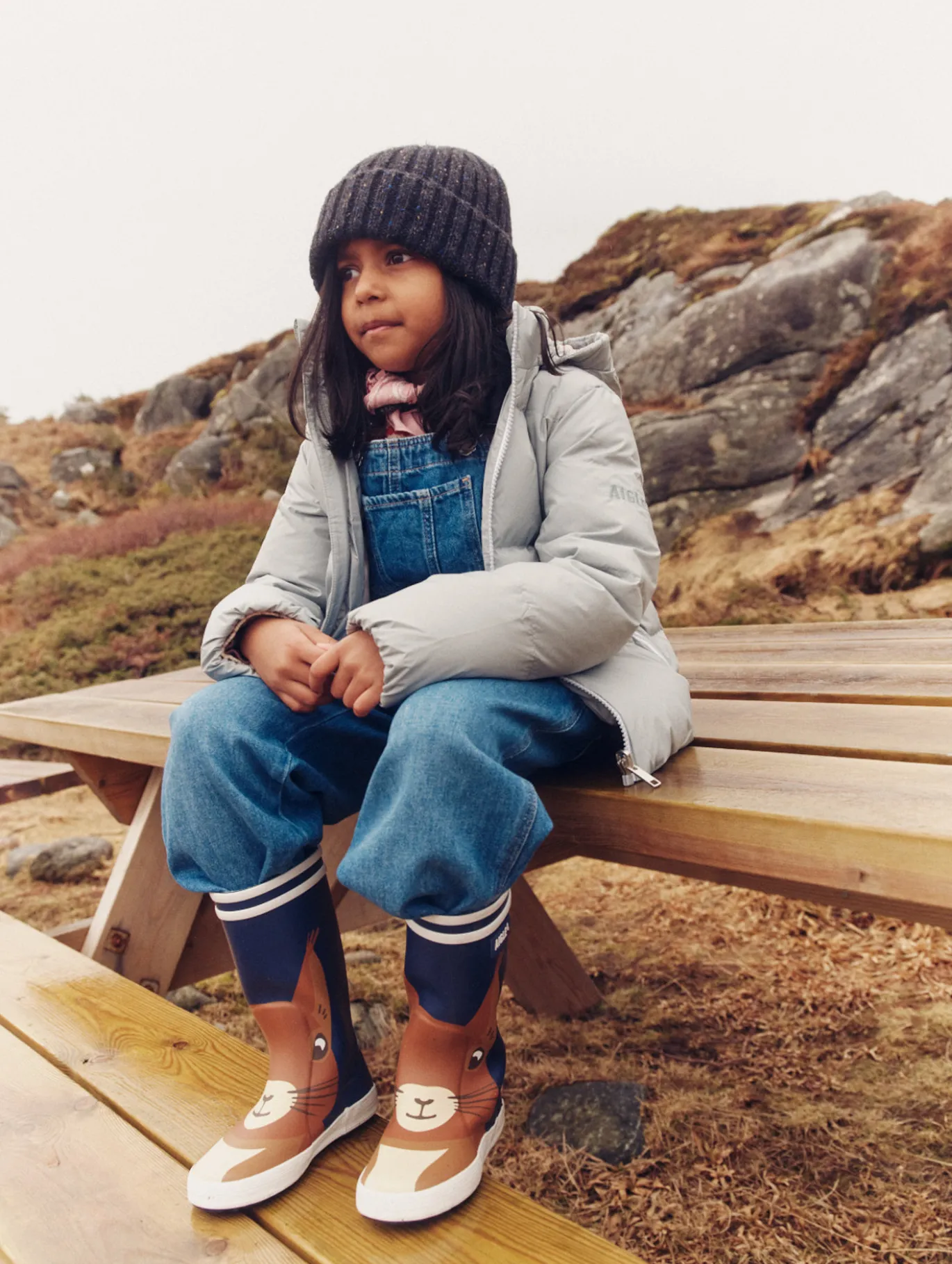 Aigle x WWF botte de pluie Lolly Pop - Bleu