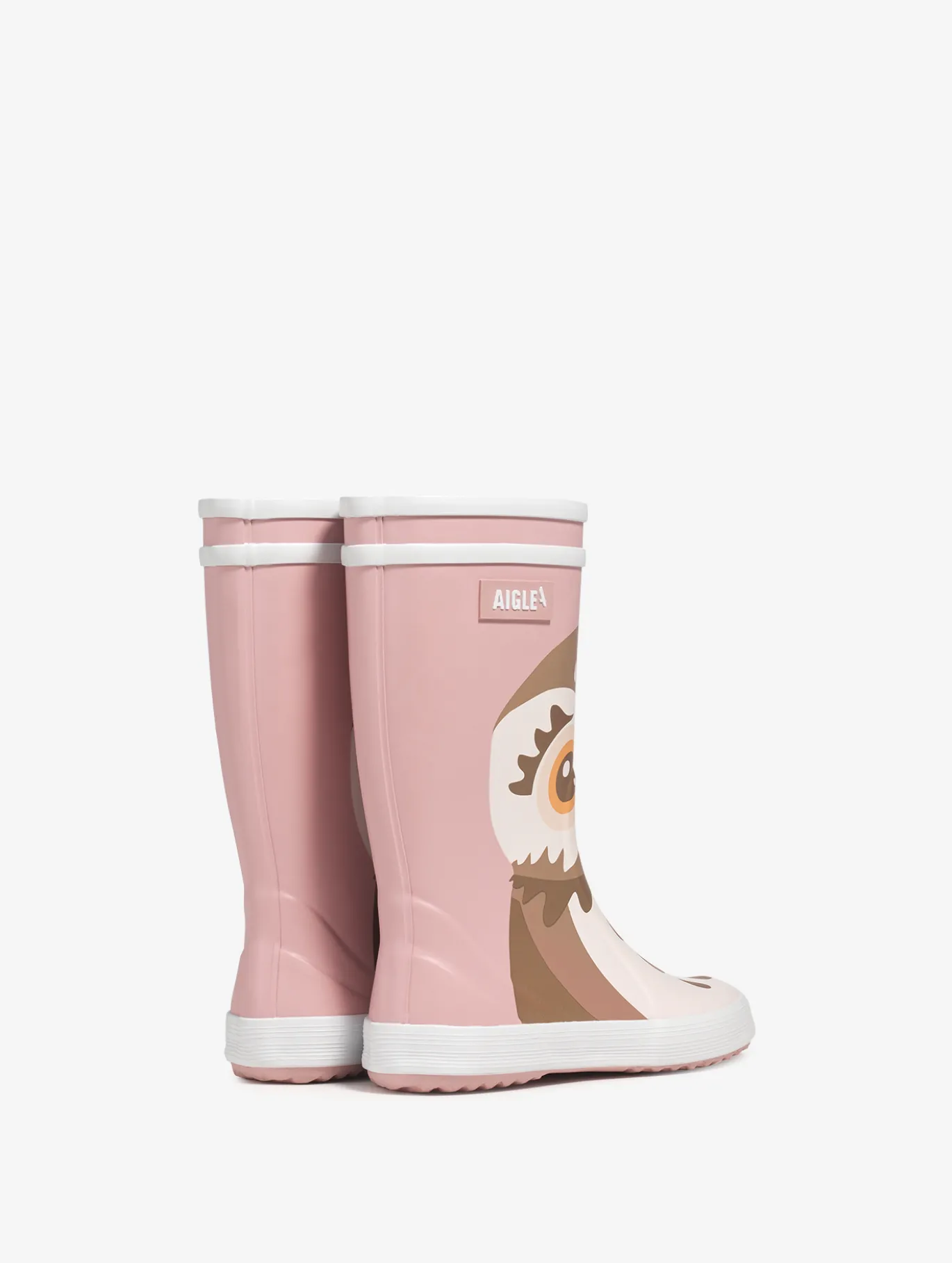 Aigle x WWF botte de pluie Lolly Pop - Rose
