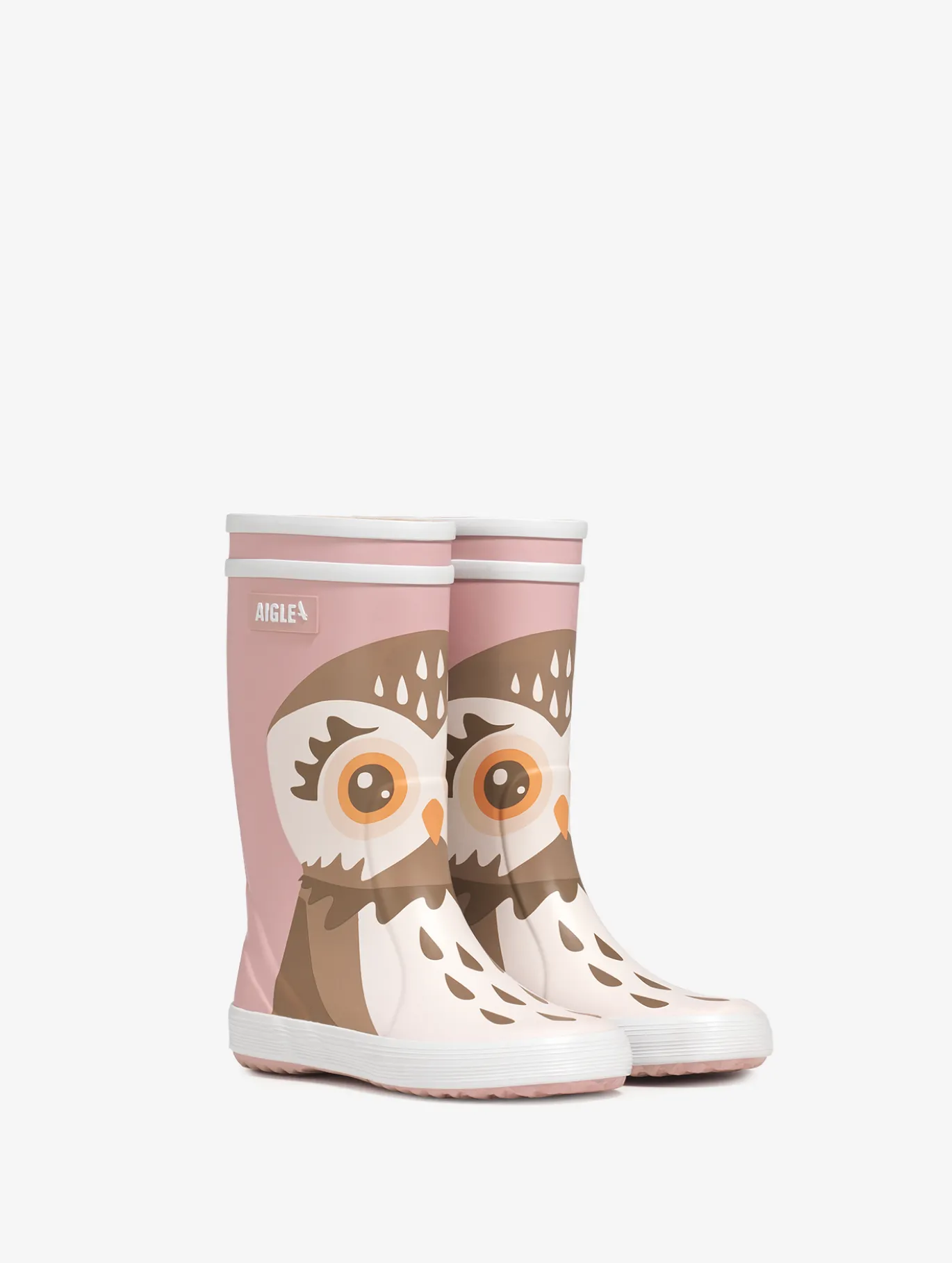 Aigle x WWF botte de pluie Lolly Pop - Rose