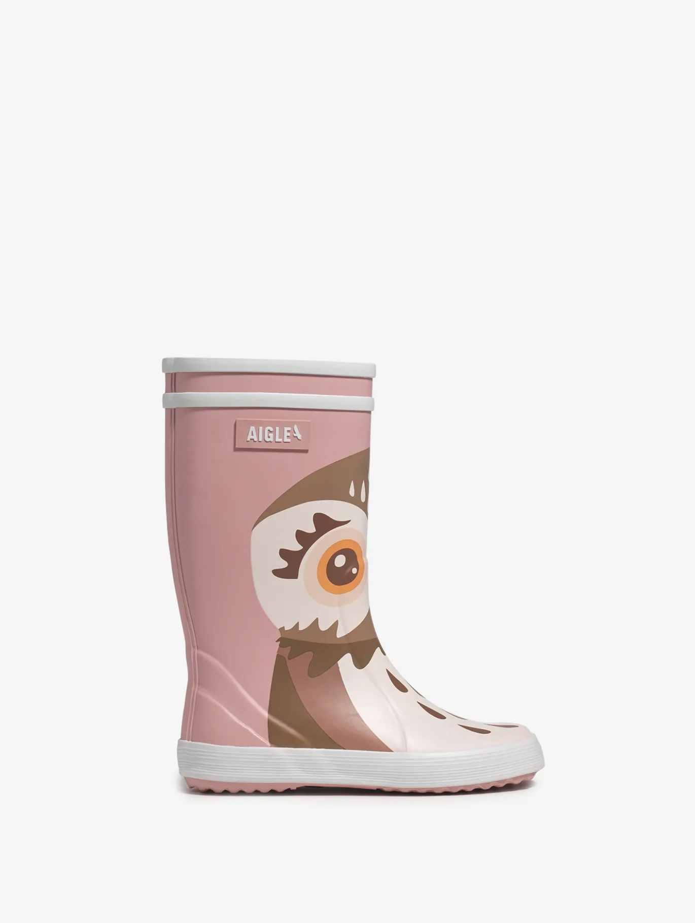 Aigle x WWF botte de pluie Lolly Pop - Rose