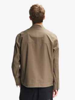 Blouson softshell 3 couches déperlant et chaud avec poches zippées - Marron