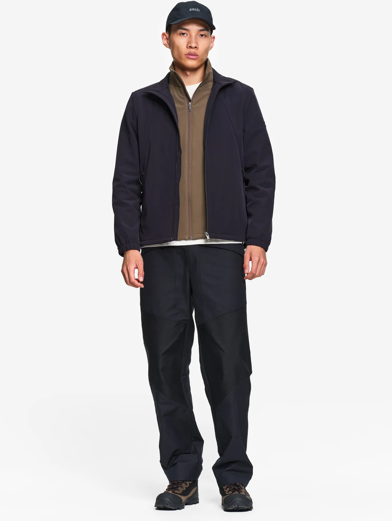 Blouson Softshell coupe-vent - Noir