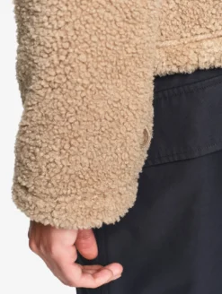 Blouson zippé en sherpa T-KIT™ - Beige