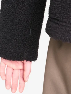 Blouson zippé en sherpa T-KIT™ - Noir