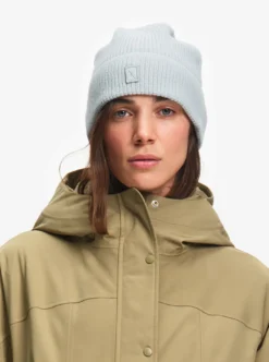 Bonnet en laine mélangée - Bleu