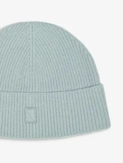 Bonnet en laine mélangée - Bleu