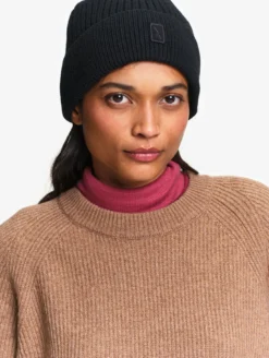 Bonnet en laine mélangée - Noir