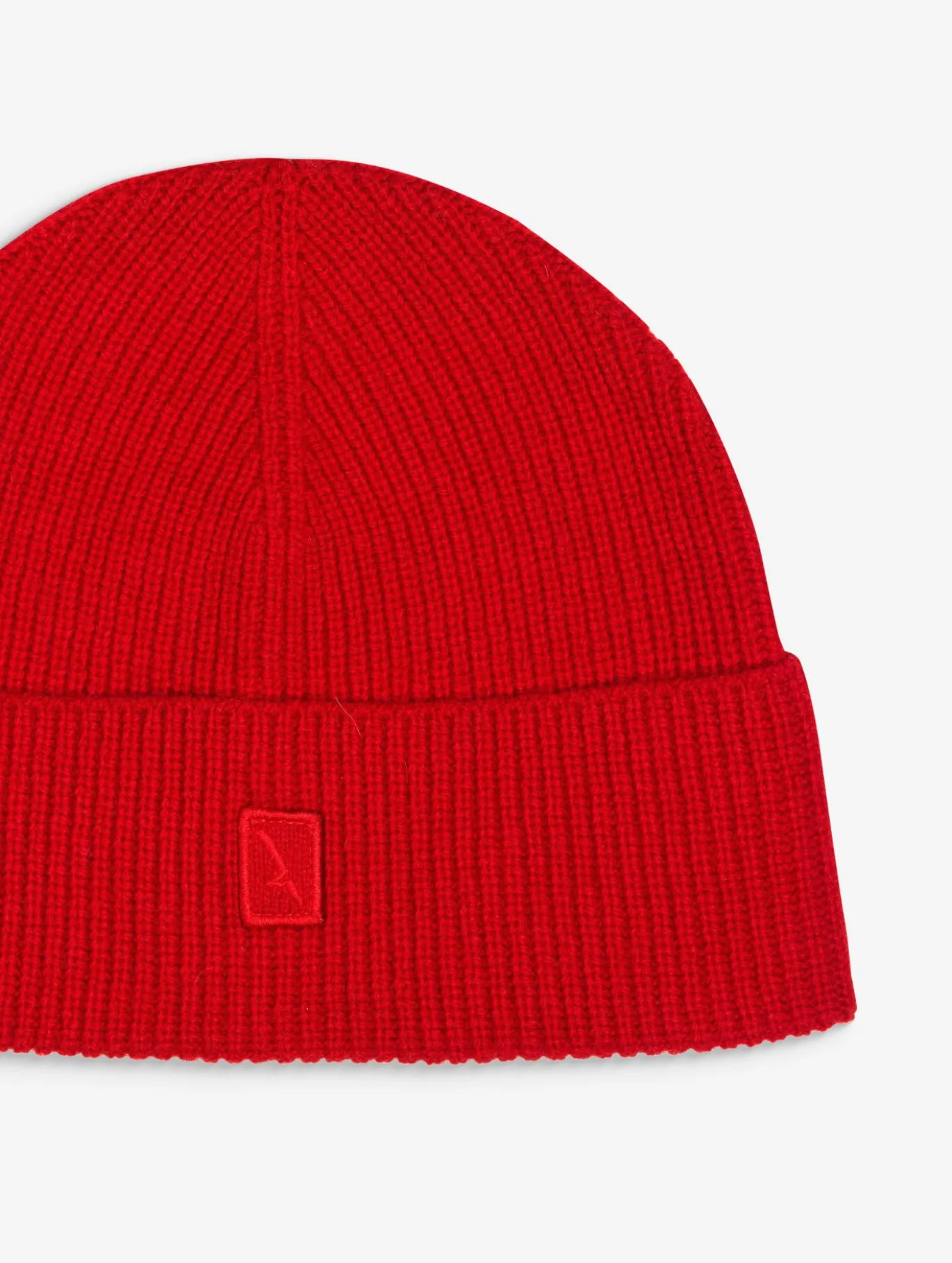 Bonnet en laine mélangée - Rouge