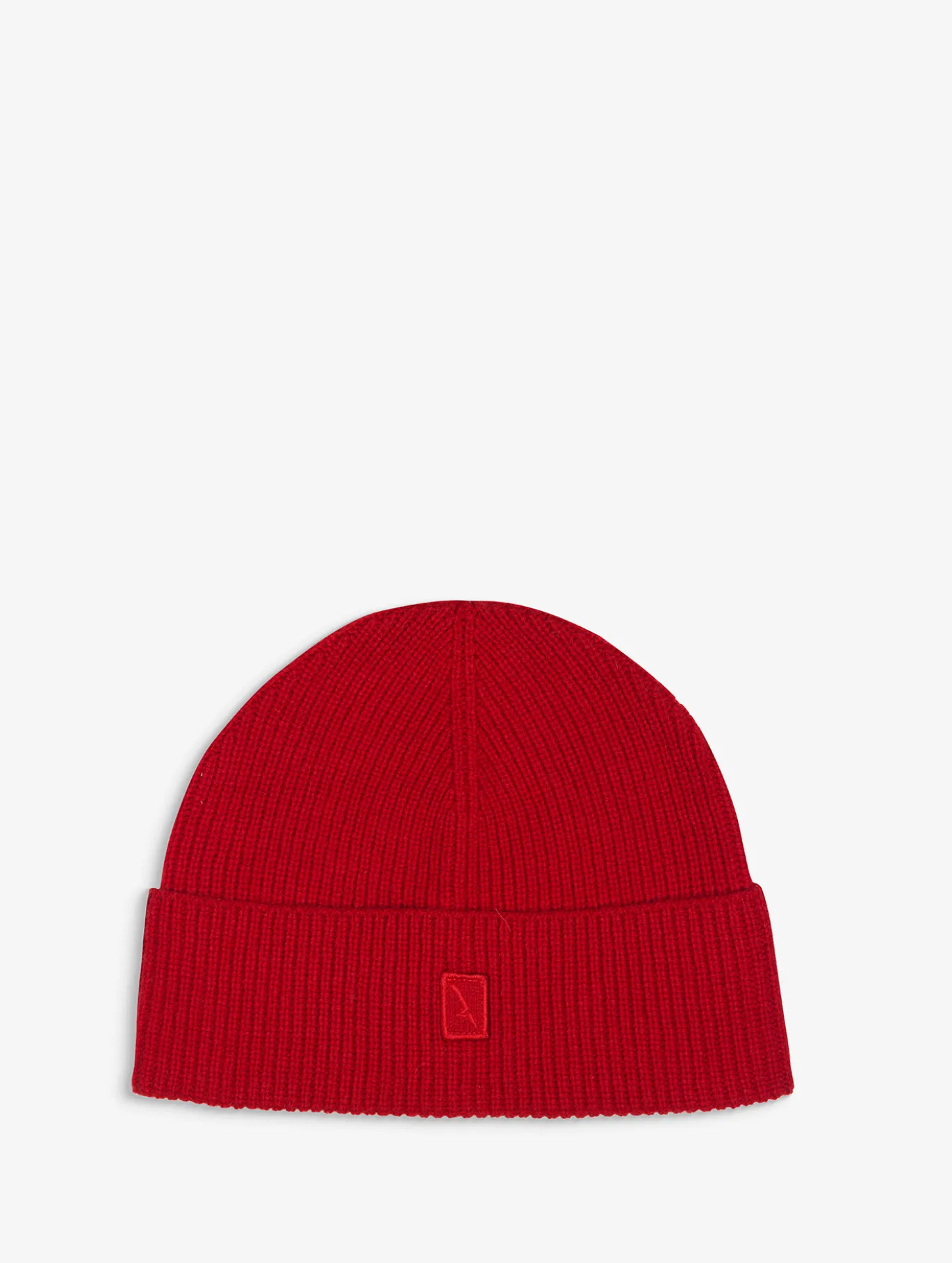 Bonnet en laine mélangée - Rouge