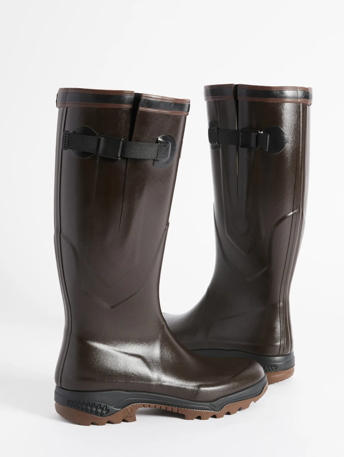 Botte anti-fatigue Parcours 2.0 ajustable - Marron