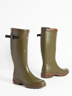 Botte anti-fatigue Parcours 2.0 ajustable - Kaki