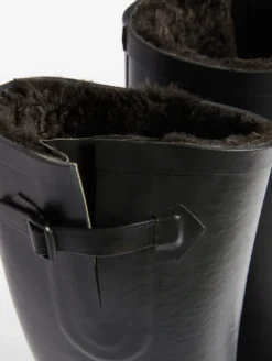 Botte de pluie Aiglentine fourrée - Noir