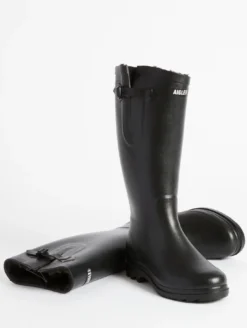 Botte de pluie Aiglentine fourrée - Noir