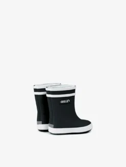 Botte de pluie Baby Flac fourrée - Bleu