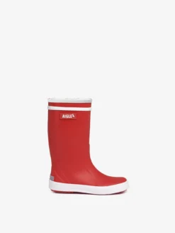 Botte de pluie iconique Lolly Pop fourrée - Rouge