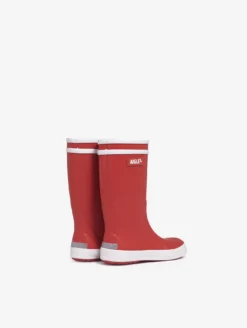 Botte de pluie iconique Lolly Pop fourrée - Rouge