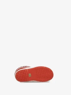 Botte Giboulee fourrée - Rouge
