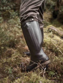 Botte Parcours 3.0 Trophée doublée cuir semelle Acti'Grip anti-fatigue - Marron