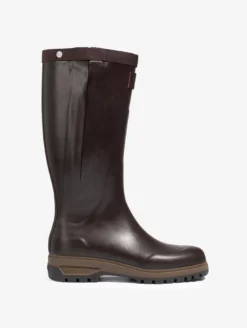 Botte Parcours 3.0 Trophée doublée cuir semelle Acti'Grip anti-fatigue - Marron