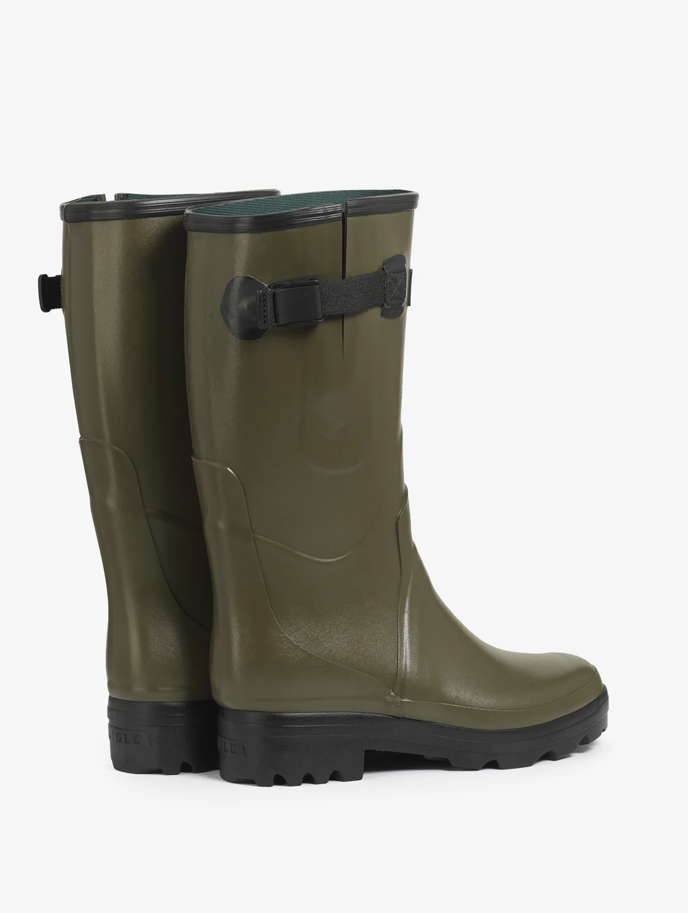 Botte professionnelle Chambord ajustable - Kaki