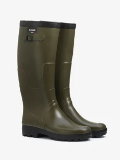 Botte professionnelle légère Benyl pour mollets larges - Kaki