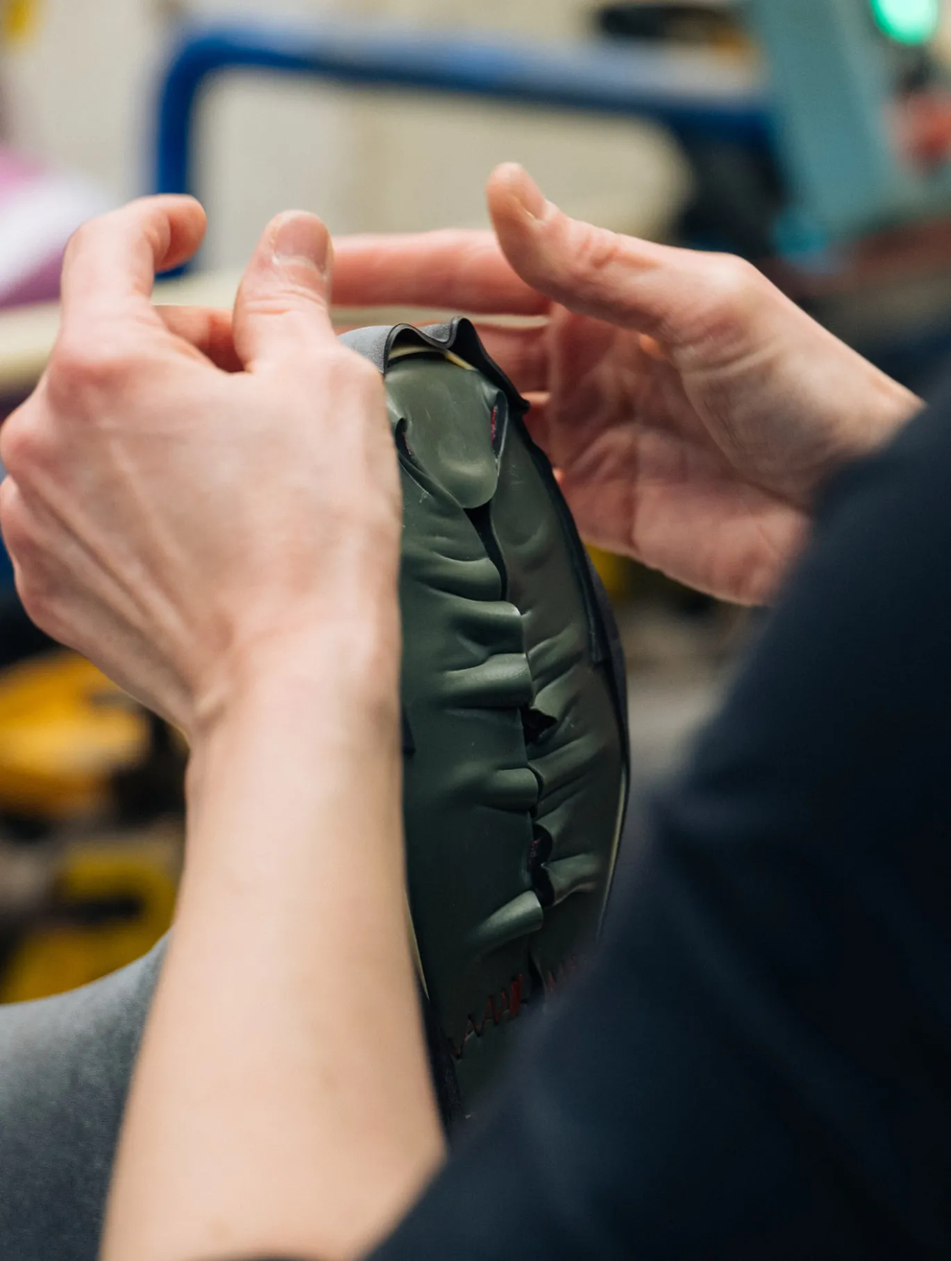 Botte professionnelle légère Benyl - Kaki