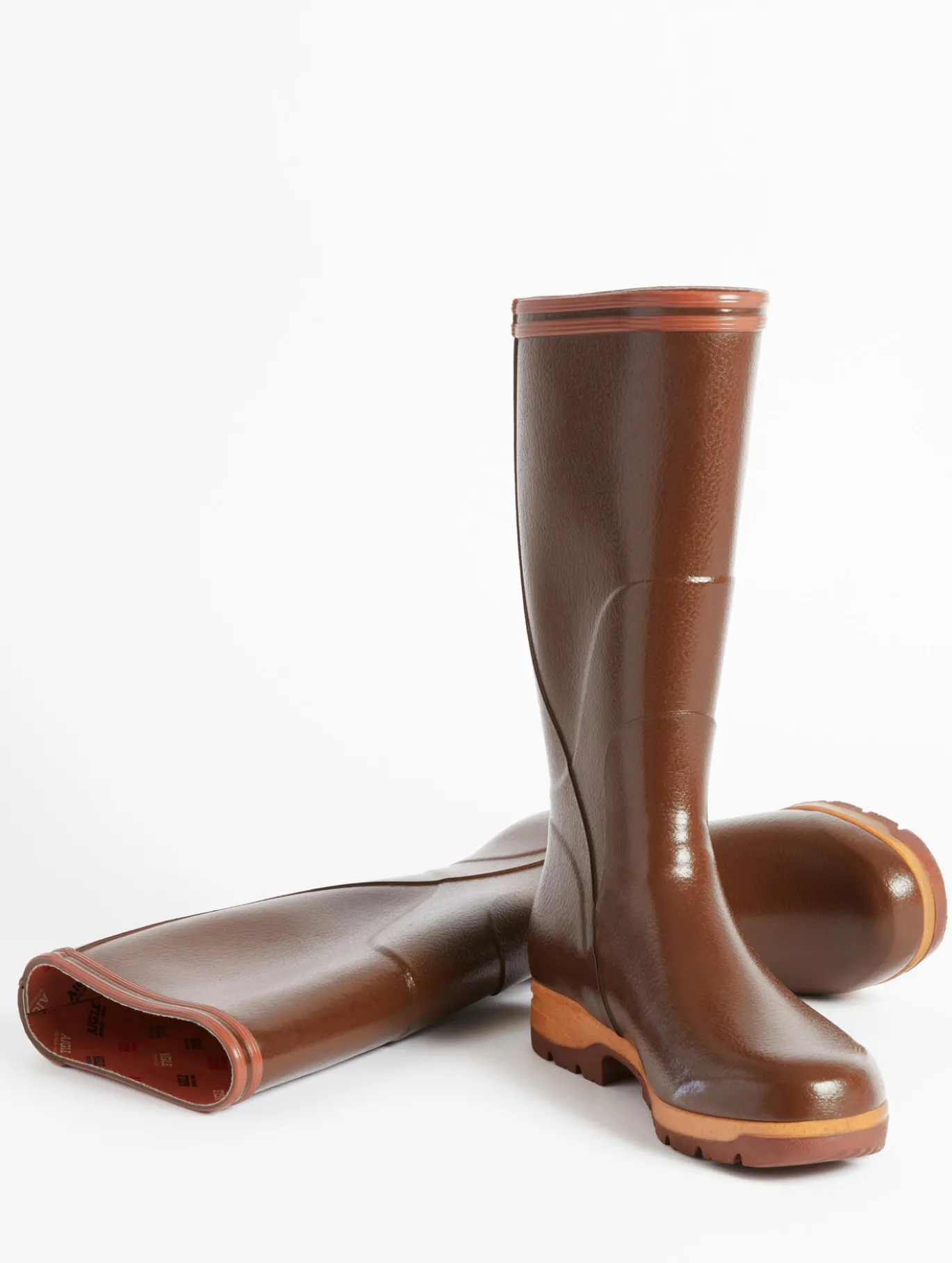 Botte professionnelle Tancar renfort Kevlar - Marron
