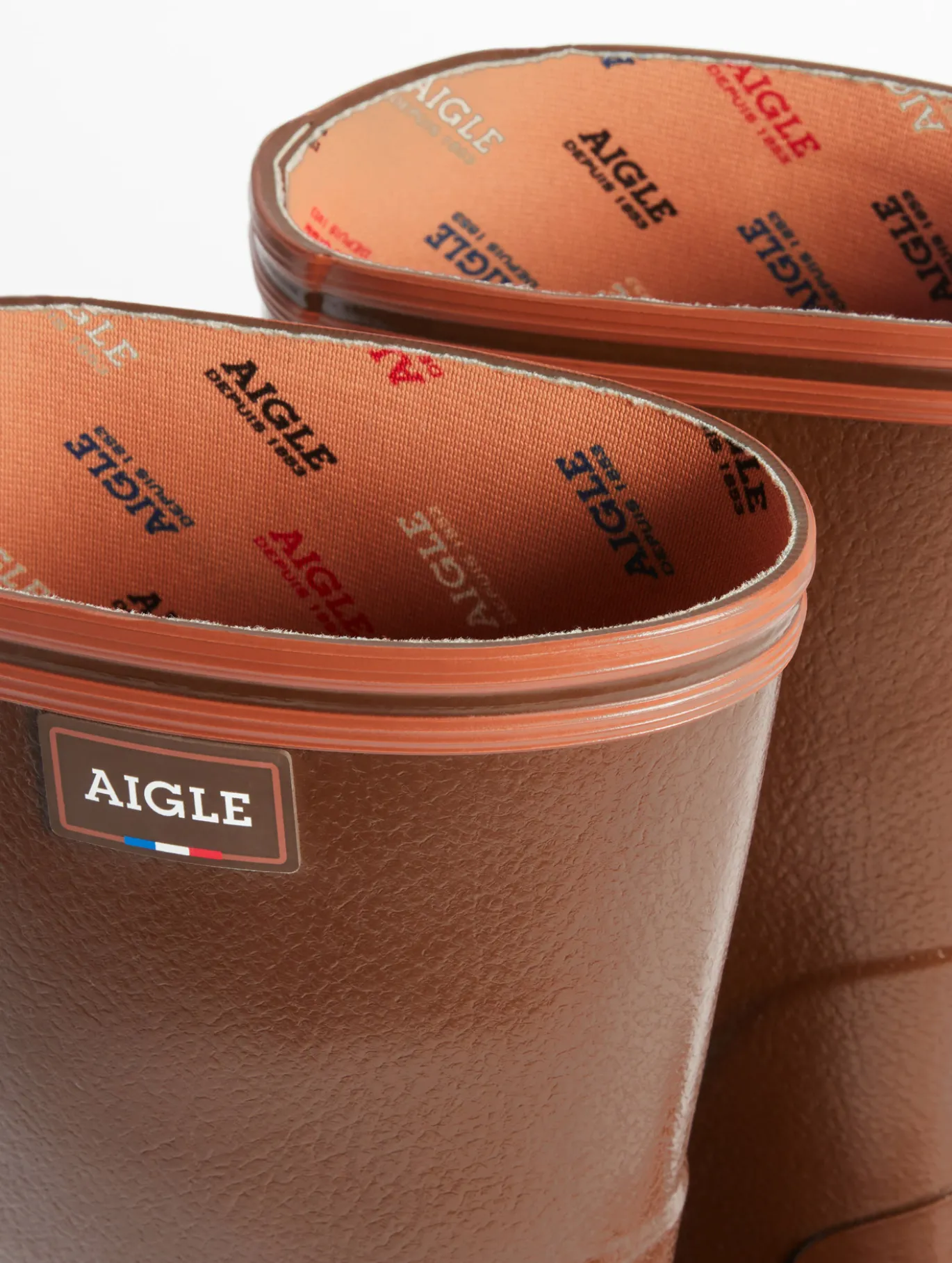 Botte professionnelle Tancar renfort Kevlar - Marron
