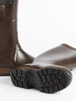 Botte professionnelle Terra ajustable renfort Kevlar - Marron