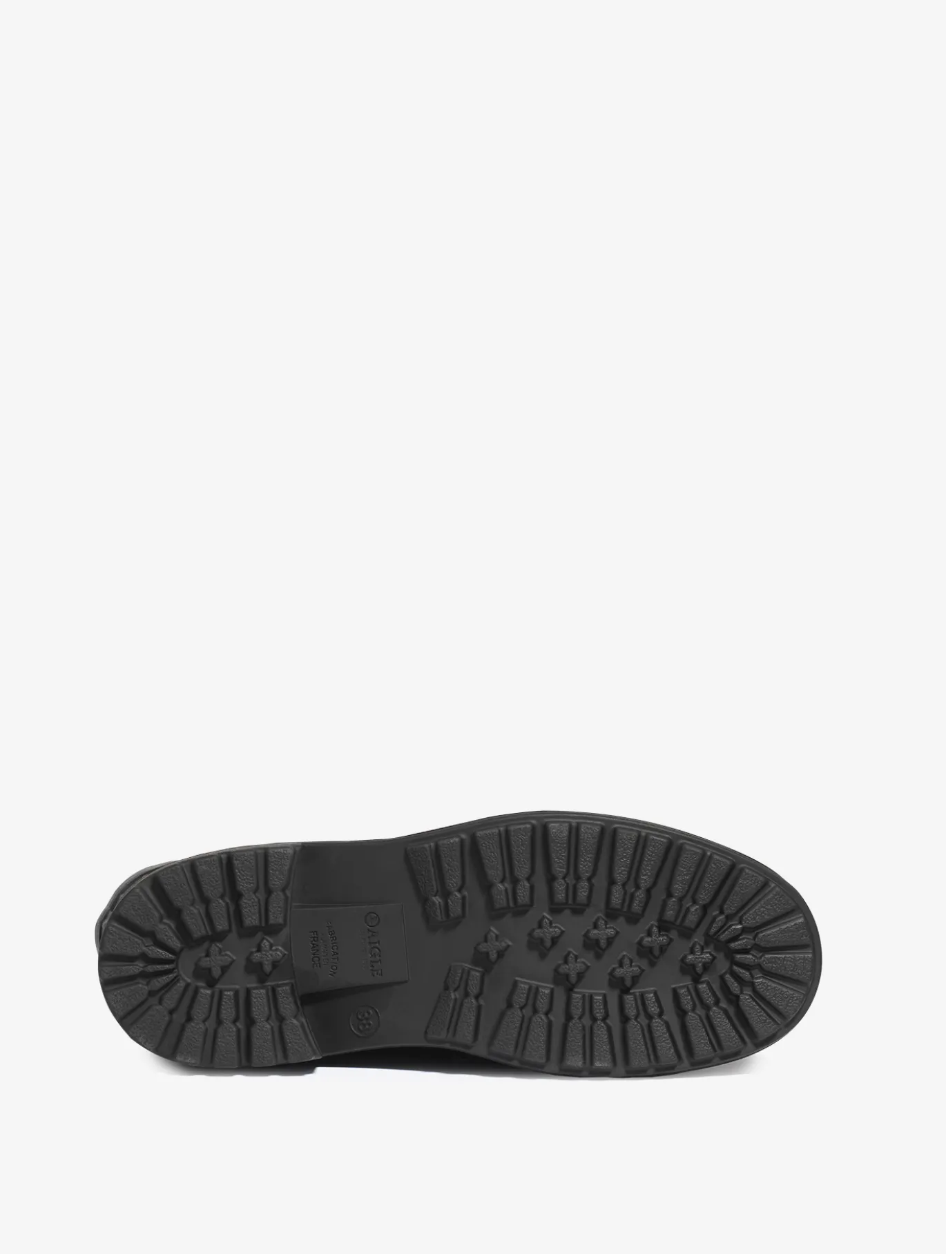 Bottillon de pluie Fulfeel croco - Noir