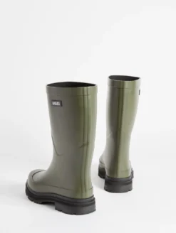 Bottillon de pluie hybride pour femme, pour un style à toute épreuve - Kaki