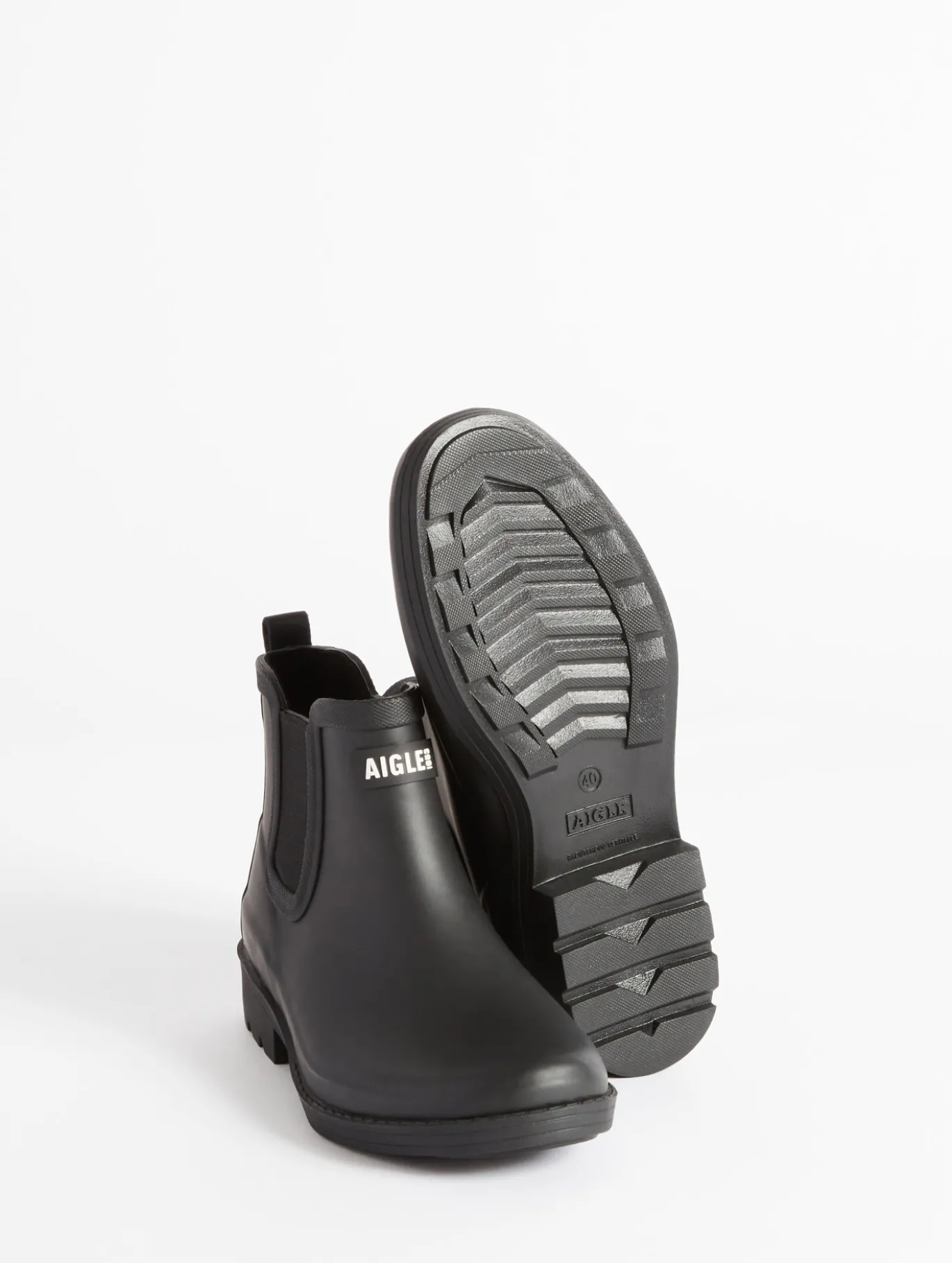 Bottine de pluie Carville - Noir