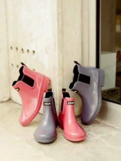 Bottine de pluie Carville - Rose