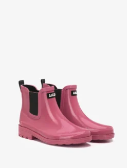 Bottine de pluie Carville - Rouge