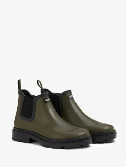 Bottine de pluie Chelsea - Kaki