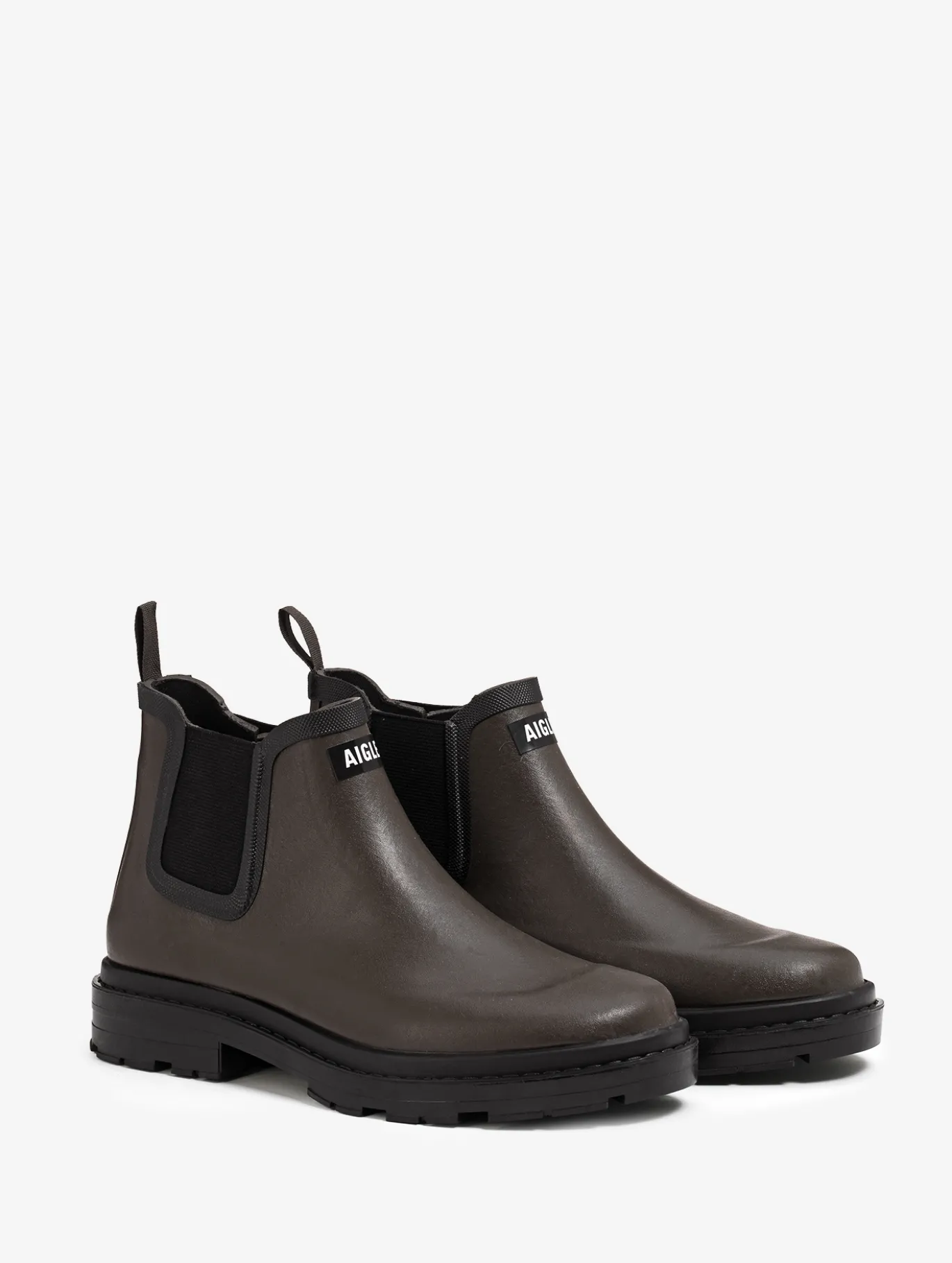 Bottine de pluie Chelsea - Marron