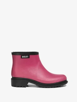 Bottine de pluie Fulfeel - Rose