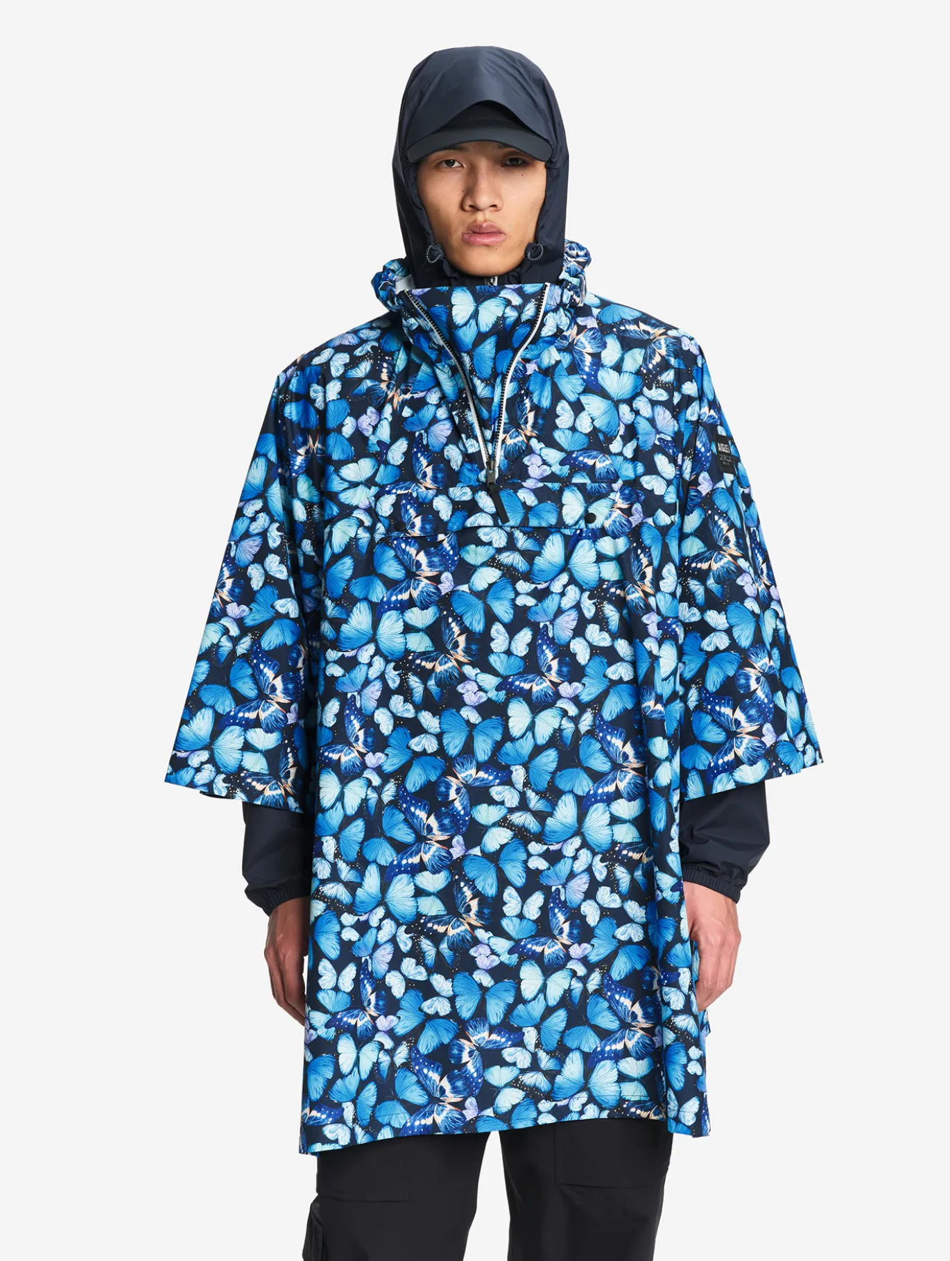 Cape de pluie mixte Rainpack™ imperméable et compactable MTD™ Aigle x Deyrolle - Multicolore