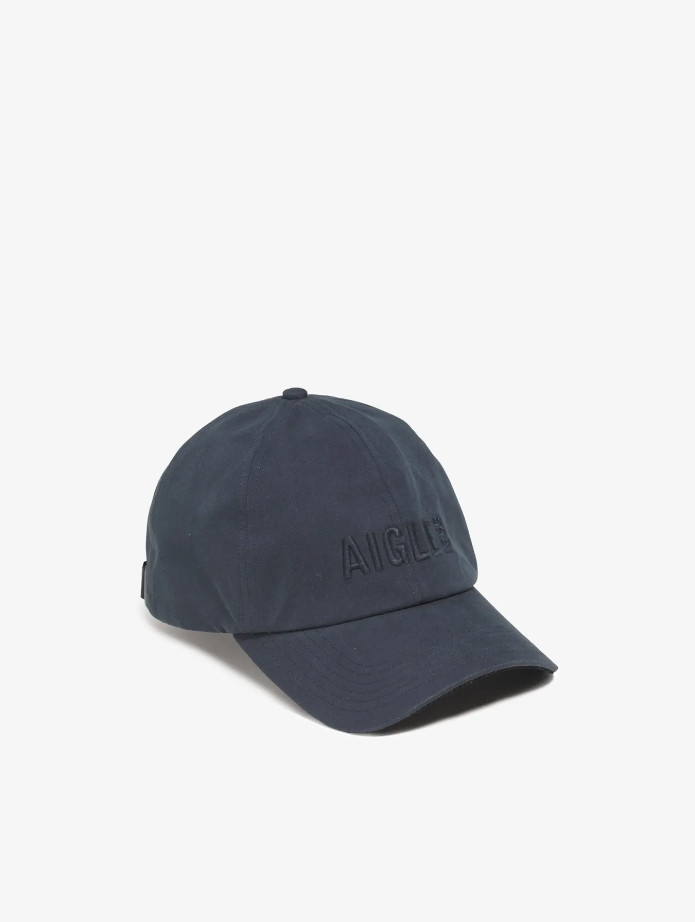 Casquette avec détails en velours côtelé - Bleu