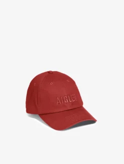 Casquette UVC™ en coton brodée - Rouge
