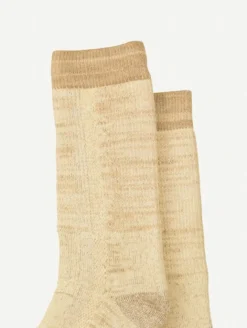 Chaussettes en bambou made in France - Beige
